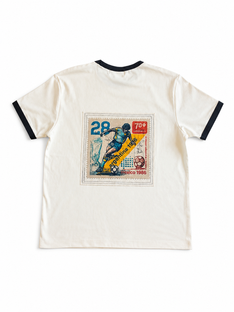 Elocuencia Studio Mundial Futbol White Tee