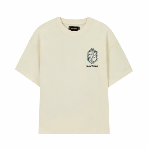 Nude Project Macro Escudo Tee White
