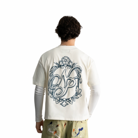 Nude Project Macro Escudo Tee White