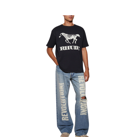 Rhude Vintage Black Dinero Tee