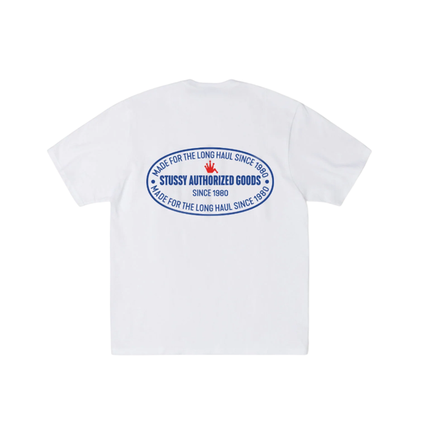 Stussy Authorized Tee White - vista alterna