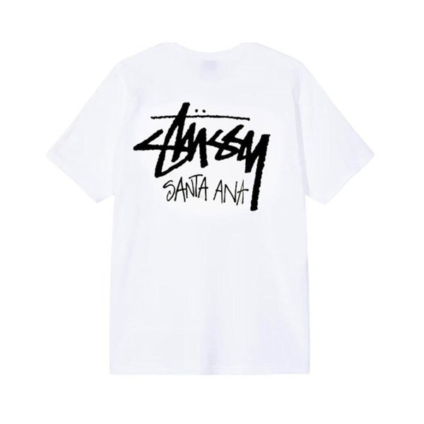 Stussy Stock Santa Ana Tee White - vista alterna