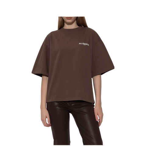 Allsaints Guardian Amelie Tee brown