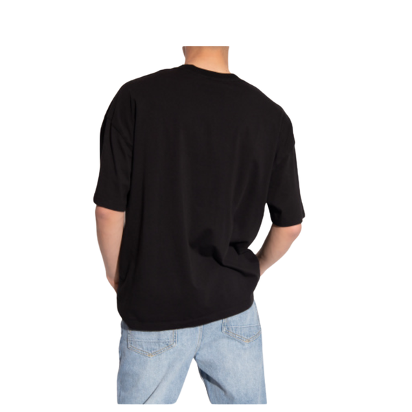 Allsaints Burman SS Crew Tee Black - vista alterna