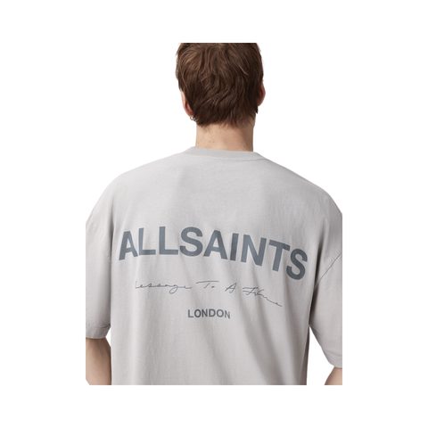 Allsaints Future Crew Tee Cool Grey