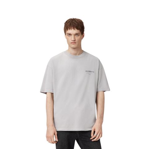 Allsaints Future Crew Tee Cool Grey