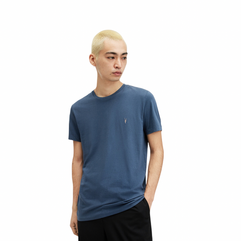 Allsaints Classic Cloudy Tee Blue