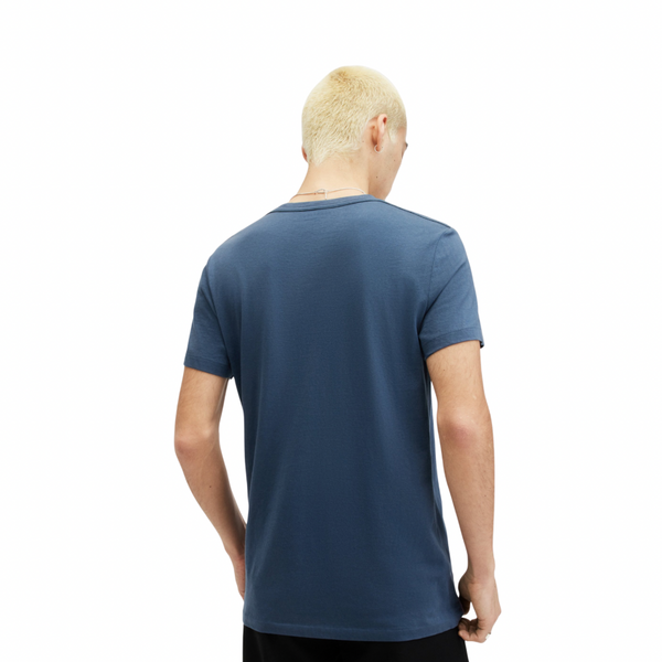 Allsaints Classic Cloudy Tee Blue - vista alterna