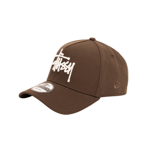 Stussy New Era 9Forty Cap Brown