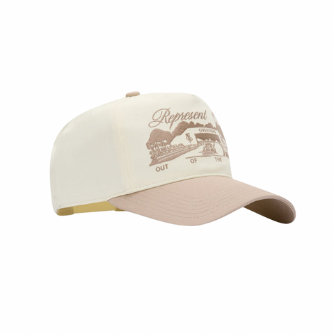 Represent Raceway Cap Antique White