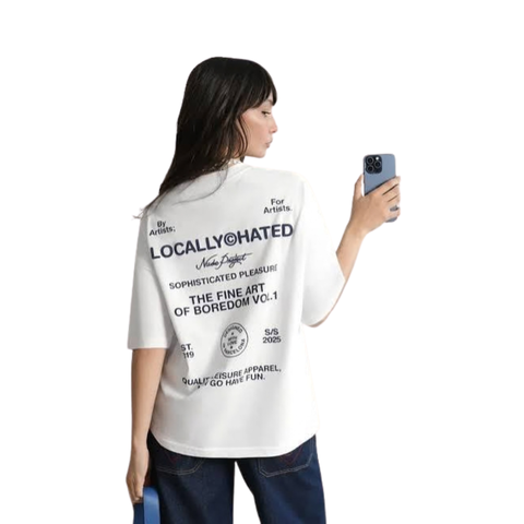 Nude Project Art Tee White