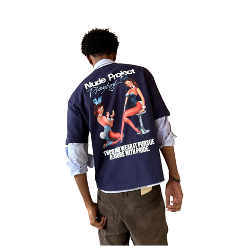 Nude Project Pamela Tee Navy