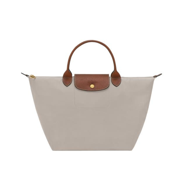Longchamp Grey Bag Mediana