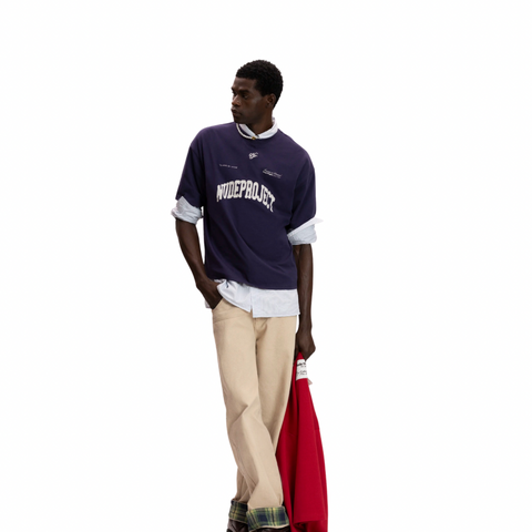 Nude project Varsity Tee Navy