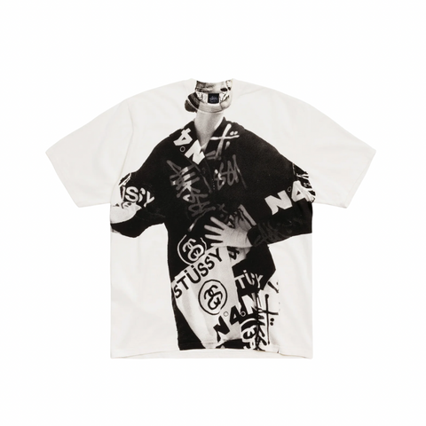Stüssy Paris Tee White Fog